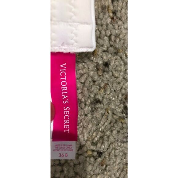 VICTORIA'S SECRET 34C/36B Swim Suit BIKINI TOP JEWEL & Black BOTTOMS Sz M V24 - Picture 8 of 16